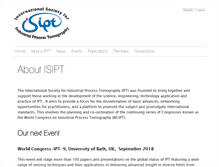 Tablet Screenshot of isipt.org